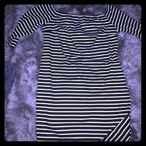 Off the should midi dress